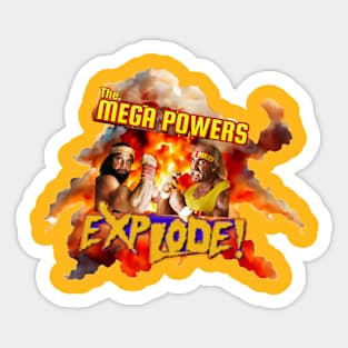 When the Mega Powers Exploded Sticker